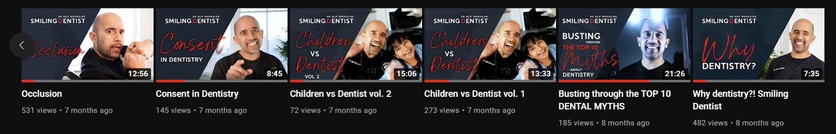 yt-list Smilling Dentist